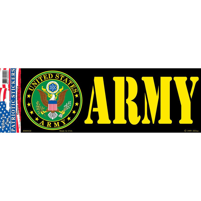 ARMY SYMBOL BUMPER STICKER