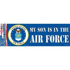US AIR FORCE, MY SON BUMPER STICKER