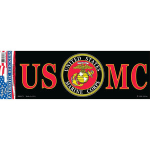 US MARINE CORPS LOGO II BUMPER STICKER