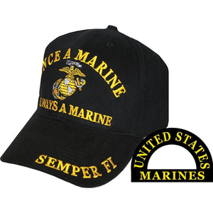 US MARINE CORPS LOGO, SEMPER FI HAT