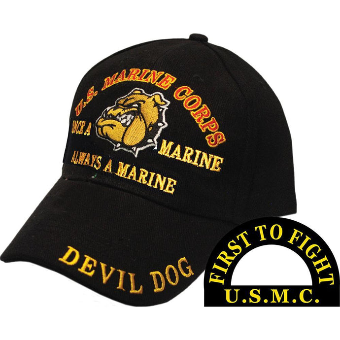 US MARINE CORPS, DEVIL DOG HAT