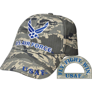 US AIR FORCE SYMBOL CAMO HAT