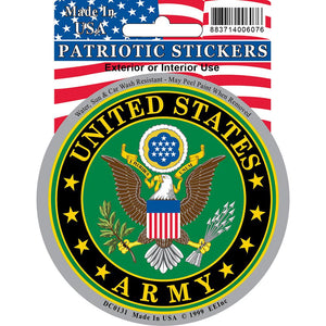 ARMY SYMBOL ROUND STICKER