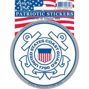 US COAST GUARD LOGO STICKER