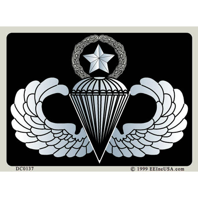 ARMY, PARATROOPER, MASTER STICKER