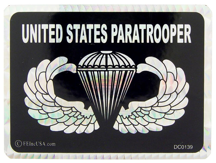 ARMY, PARATROOPER STICKER