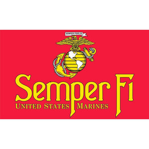 US MARINE CORPS SEMPER FI FLAG