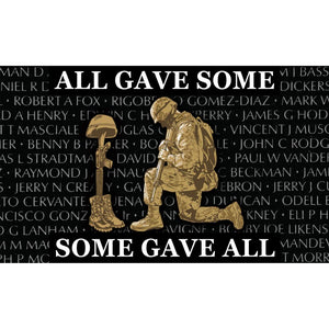 SOME GAVE ALL FLAG