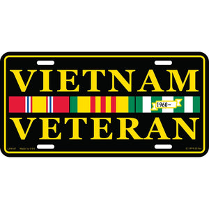 VIETNAM VETERAN LICENSE PLATE