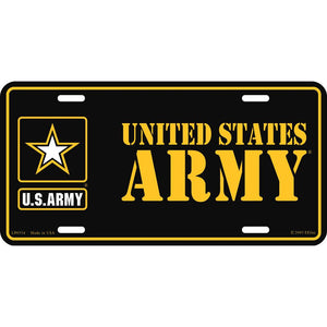ARMY LOGO, US ARMY LICENSE PLATE