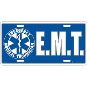 EMT II LICENSE PLATE