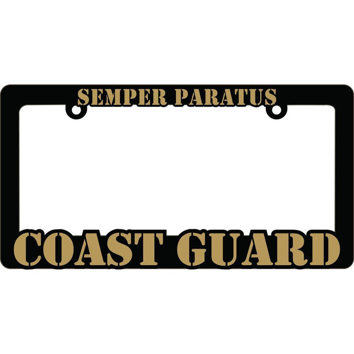 US COAST GUARD LICENSE PLATE FRAME