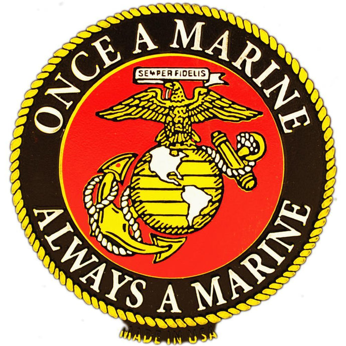 US MARINE CORPS, ONCE A MARINE MAGNET