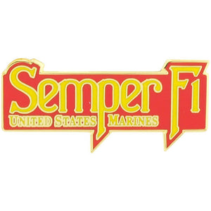 US MARINE CORPS, SEMPER FI HAT PIN