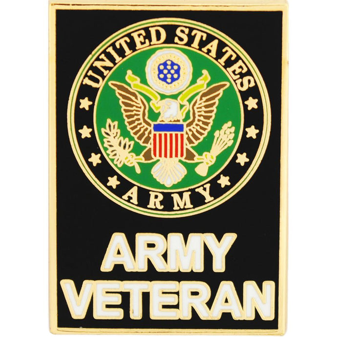 ARMY SYMBOL, VETERAN HAT PIN