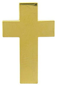 ARMY, CHAPLAINS CROSS HAT PIN