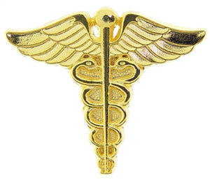 ARMY, MEDIC, CADUCEUS HAT PIN