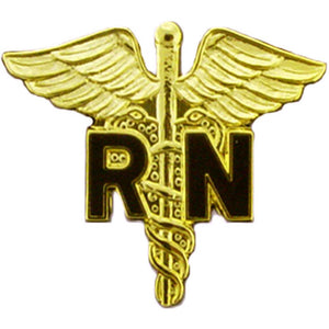 ARMY, MEDIC, CADUCEUS, R.N. HAT PIN