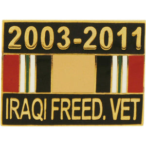 IRAQI FREEDOM, RIBBON HAT PIN