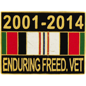 ENDUR, FREEDOM, RIBBON HAT PIN