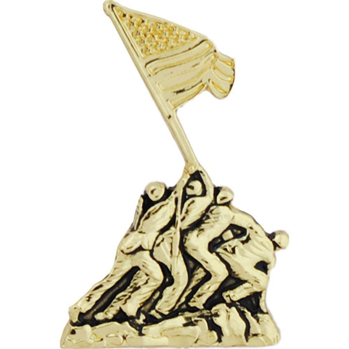 US MARINE CORPS, IWO JIMA, EMBLEM 1-1/4