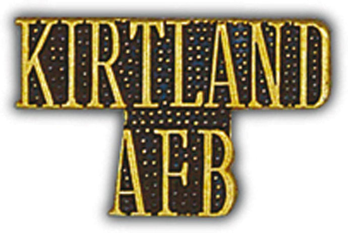 US AIR FORCE, SCR, KIRTLAND AFB HAT PIN