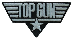US NAVY, TOP GUN, WHITE PATCH