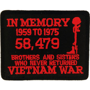 VIETNAM, IN MEMORY PATCH