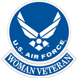 US AIR FORCE WOMAN VET PATCH