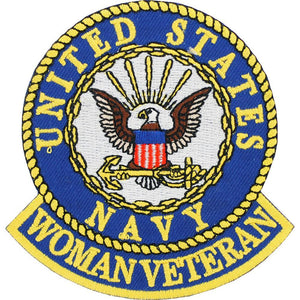 US NAVY WOMAN VET PATCH
