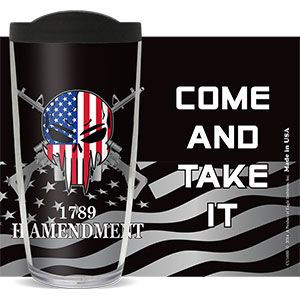 2nd AMENDMENT SNIPER COME TAKE IT THERMAL 16oz CUP W/ LID