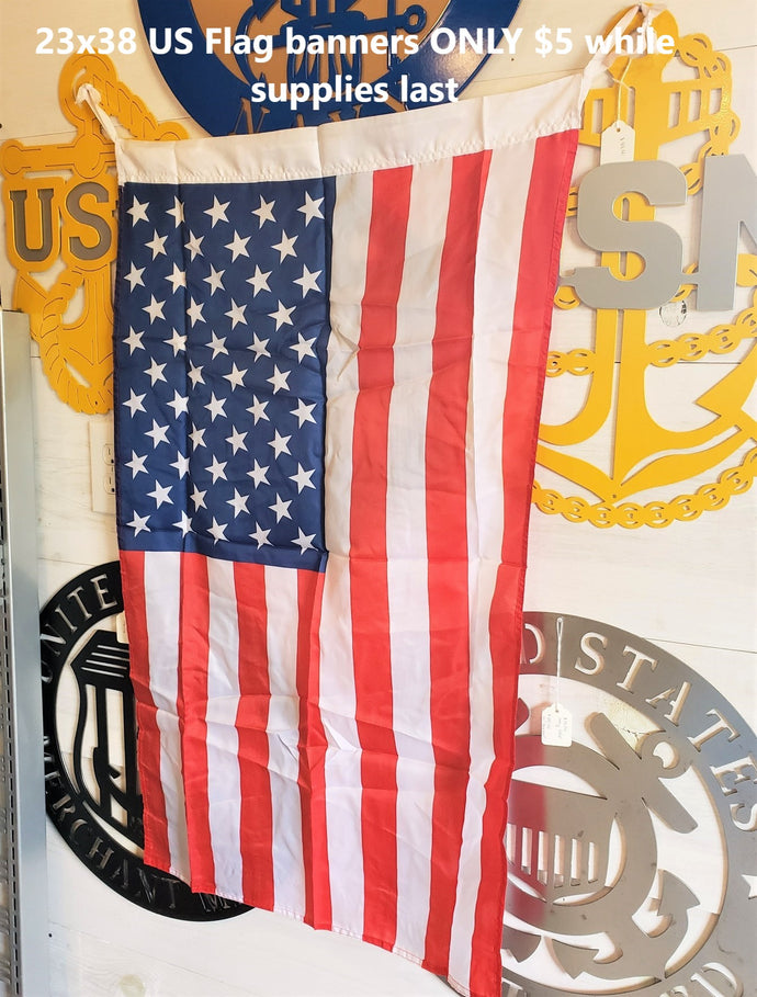 AMERICAN FLAG BANNER