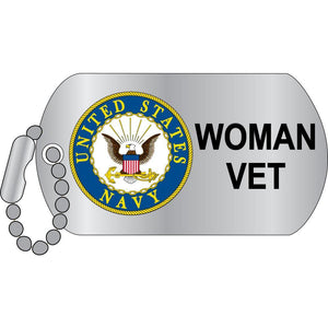 US NAVY, WOMAN VETERAN HAT PIN